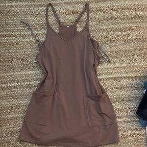 Mineral Wash Brown Workout Set